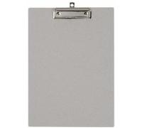 MAUL Porte-bloc MAULcreative A4 en carton avec pince et oeillet de suspension, gris