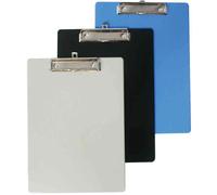 MAUL Porte-bloc A4 2340537 – plastique, pince métallique, patte d'accrochage – Bleu