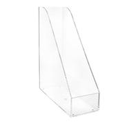 MAUL Porte - revues acrylique 1951005 transparent DIN A 4 | Accès rapide par le haut et à l'avant, bureau bien rangé, matériau robuste de 4 mm d'épaisseur, idéal pour les documents