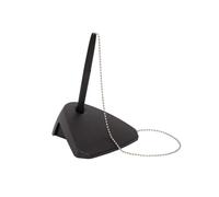 MAUL Porte-stylo Modern Recycling – 85% plastique recyclé, stylo à bille avec chaîne – Noir