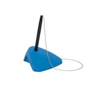 Maul Porte-stylo moderne recyclé | Stylo à bille avec chaîne | Porte-stylo en 85% plastique recyclé | Pour une organisation idéale au bureau, aux comptoirs de réception ou au bureau | Bleu