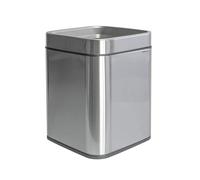MAUL Poubelle inox MAULprime argent noir 15 L anti-traces