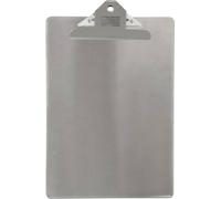 MAUL Plaque d'écriture A4 MAULsteel 2356495 inox 33x22 cm Portrait serrage 2 cm