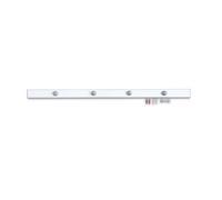MAUL Rail d'information MAULpro 100 x 5 cm aluminium argenté – 4 aimants sphériques inclus