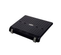 MAUL repose pied bureau ergonomique 45 x 35 cm réglable en hauteur, plastique, noir