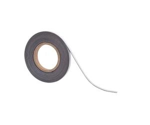 MAUL Ruban magnétique un côté auto-adhésif l'autre magnétique Découpe robuste 10m x 1 cm 1 pièce