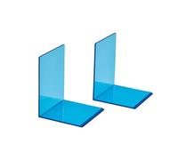 Serre-livres Maul 3513631 Dimensions produit, hauteur:130 mm bleu fluorescent 2 pc(s)