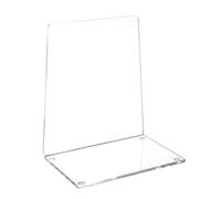 MAUL Serre Livre en Acrylique (2 pièces) 13,6x9,3x15,8cm | Organisateur, décoration pour l'étagère, Le Bureau et la Maison | Acrylique élégant au Design stylé, protège Les Meubles | Transparent