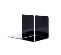 MAUL Serre-livres acier noir lot de 2 | maintien stable, format compact, surface résistante aux rayures, finition brillante, compatible aimants