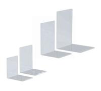 Maul Serre-Livres En Acrylique, Transparent, 80x100x100 Mm