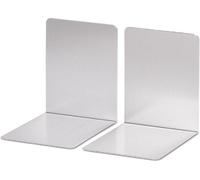 MAUL Serre-livres en aluminium (L)80 x (P)100 x (H)100 mm 2 pièces