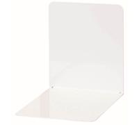 MAUL serre-livres (H)140 x (P)140 x (L)120 mm blanc 2 pièces