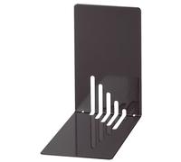 MAUL serre-livres (H)140 x (P)140 x (L)85 mm noir 2 pièces
