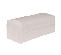 MAUL Serviettes en papier 2 couches (15 x 200 feuilles) | Serviettes pliantes en papier 24 x 22 cm | Doux pour la peau et doux | Serviette en 100% cellulose | Multicouche, gaufrée, absorbante | Blanc