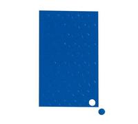 MAUL Symboles magnétiques ronds bleus inscriptibles lot 50