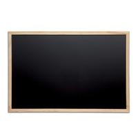 MAUL Tableau avec cadre en bois, (L)600 x (H)400 mm, noir