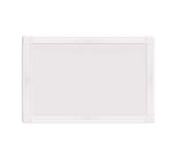Maul Tableau blanc MAULprimo (l x H) 30 cm x 20 cm blanc revêtement plastique les deux côtés sont utilisables, format paysage ou