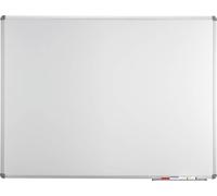 Maul Tableau blanc MAULstandard (l x H) 60 cm x 45 cm blanc revêtement plastique boîte de rangement fournie, format paysage ou