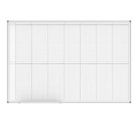 MAUL | Tableau de planification | Planning annuel | Vue 2 x 6 mois | Largeur 1500 mm