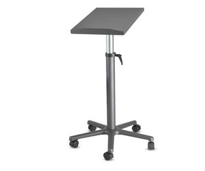 MAUL Tablette de Projection MAULpro, Table pour Videoprojecteur et Projecteur, Réglable en Hauteur, Pied en Étoile avec 5 roulettes, Organisateur de Bureau pour Ordinateur Portable, Anthracite