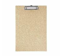 MAUL Porte-bloc A4 MAULbalance – Carton au look élégant, pince métallique – Brun