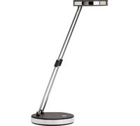 MAUL Puck Luminaire de Table LED 1300 lux bras télescopique en métal hauteur environ 33 cm Noir