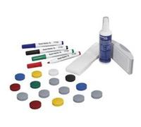 Maul weiáwandtafel zubehr-set, karton, klein in praktischer aufbewahrungsbox, (b)305 x (t)240 x (h)60 mm inhalt 4 boardmarker, G