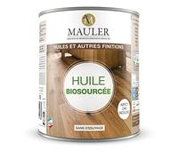 Mauler - Huile Biosourcée - 1L - Aspect Cire Incolore - Sans Odeur - Huile De Finition Offre Un Aspect Naturel