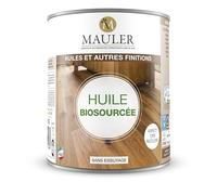 Mauler Pro - Huile Parquet & Boiserie NF 16640 - Aspect Cire Incolore 5L | Excellente résistance aux taches et rayures - Sans Essuyage - Qualité Professionnelle depuis 1919