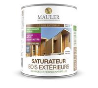 Mauler - Saturateur Bois Exterieurs Aux Huiles Et Resines Naturelles - 1L - Chene Brulé -