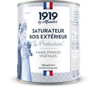 MAULER - Saturateur Terrasse Bois Extérieur - Le Protecteur Incolore 1L | Imperméabilise le bois, protection UV - A base d'huiles ultra pénétrantes - Manufacture Mauler depuis 1919