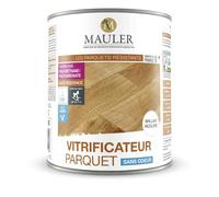 MAULER - Vitrificateur parquet & escalier incolore Aspect Brillant 1L - protection taches, rayures, usure longue durée, ecolabel et dépolluant l'air