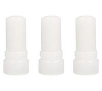 MAUQI Déodorant Minéral Stick Pierre d'Alun Bio 100% Naturel - Alun de Potassium Pur et Lissé - Efficace pour Peaux Sensibles et Délicates - Pour l'Hygiène du Corps, Visage et après Rasage (120 gr, 3)