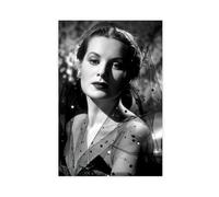 Maureen O'Hara Poster sur toile pour décoration de chambre à coucher, bureau, chambre, cadeau, 50 x 75 cm