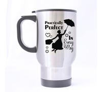 Maureen52Dorothy Mary Poppins Pratiquement Parfait dans tous les sens - Mug de voyage humoristique - Tasse à café ou tasse à thé - Pour hommes, femmes, lui, garçons et filles