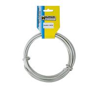 Fil de fer plastifié Maurer (bobine 5 mètres) blanc Nº 16 / 2.7 mm.