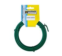 Maurer 1010518 Rouleau de fil de fer plastifié Vert 25 m Taille 16/2,7 mm
