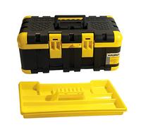 Maurer - 92206 - Boîte à outils en polypropylène/métal, 53 x 27 x 24 cm, jaune/noir