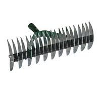 MAURER Papillon Râteau à désherber, 32 dents, en acier revêtu, sans manche