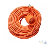 Maurer Prolongement Pour Jardin Orange Prise Schuko 25 M Section 2X1,5