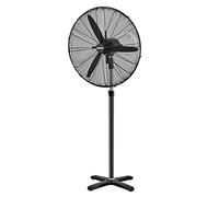 MAURER Ventilateur sur pied Ø 70 x 195 cm. Noir 190 W. Oscillation automatique, hauteur réglable, tête inclinable, base stable 60 x 60 cm.