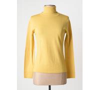maurice abot pulls et sweat-shirts femme de couleur jaune
