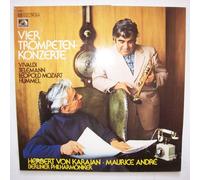 Maurice André - Vier Trompetenkonzerte (Vivaldi, Mozart, Hummel, Telemann, EMI) / Vinyl record [Vinyl-LP]