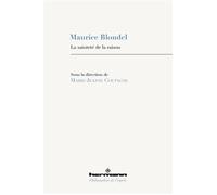 Maurice Blondel La sainteté de la raison - Marie-Jeanne Coutagne - Hermann - broché - Etude