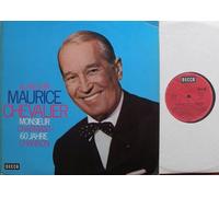 MAURICE CHEVALIER - MAURICE CHEVALIER / AU REVOIR MONSIEUR CHARMANT - 60 JAHRE CHANSON / ca. 1975 / Klapp-Bildhülle / DECCA # DS 3160/1 und 2 / Deutsche Pressung / 12" Doppel Langspiel Schallplatte