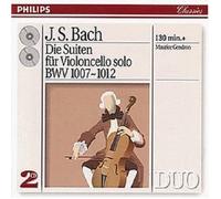 MAURICE GENDRON - J.S.BACH-DIE SUITEN BWV 1007-1012 (GA) 2 CD 36 TRACKS NEUF