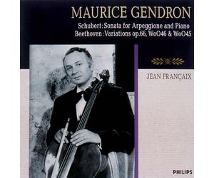 Maurice Gendron - Schubert:Arpeggione Sonata