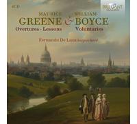 Maurice Greene Maurice Greene: Overtures, Lessons & William Boyce: Voluntar (CD)