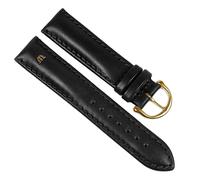 Maurice Lacroix Galant Bracelet De Montre En Cuir Mat Noir 20Mm 22495G
