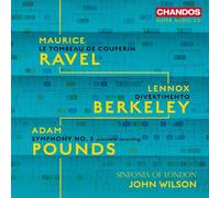Sinfonia of London – Ravel, Berkeley, Pounds : Œuvres orchestrales – CD – NAXOS